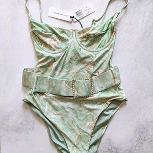 WeWoreWhat Danielle Onyx onepiece S